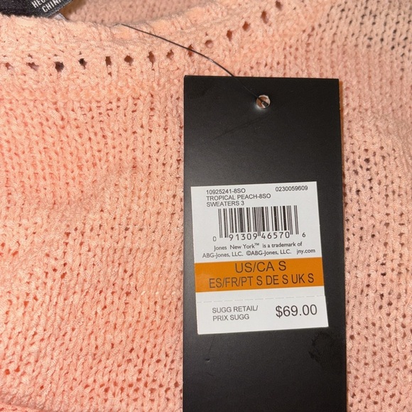 Jones New York Tropical Knit Tank Top - Picture 5 of 5